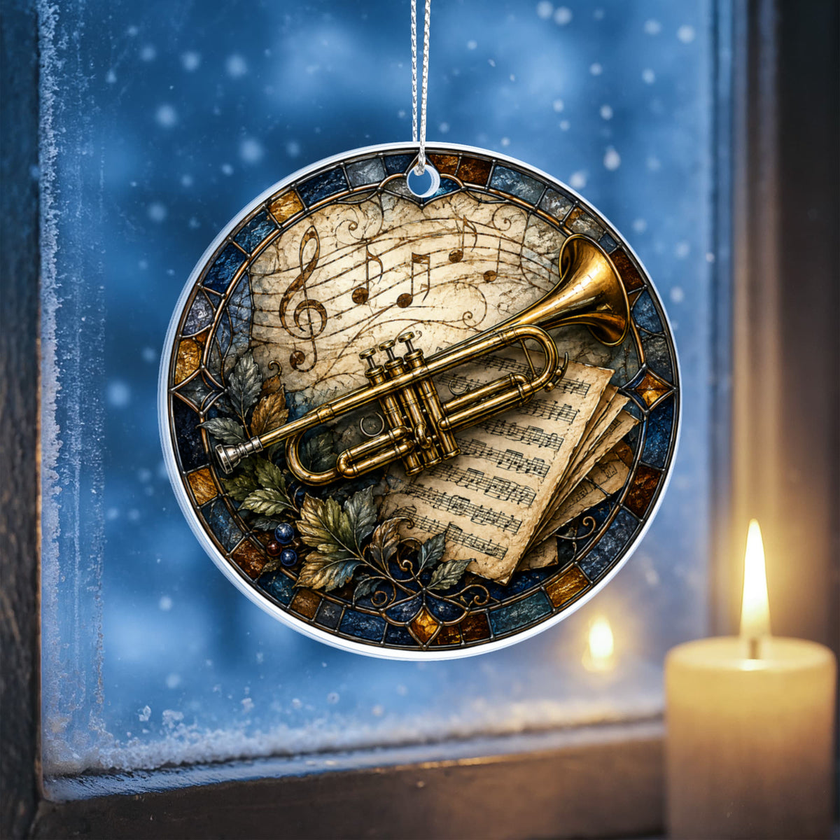 Acrylic Circle Ornament