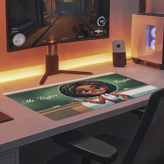 Personalized Teacher Desk Mat-[Heartfelt Family Gift]