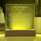 To My Boyfriend Plaque-[Heartfelt Family Gift]