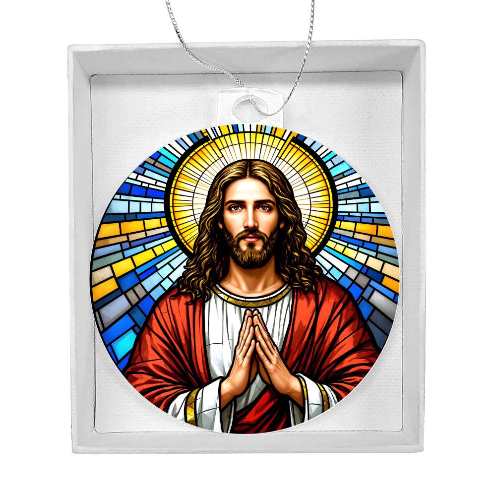 Jesus Acrylic Ornament Plaque