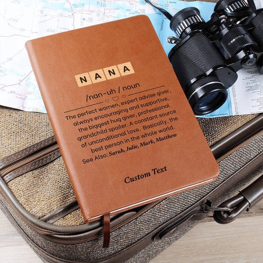 Nana Customizable Journal Notebook-[Heartfelt Family Gift]