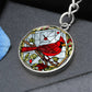 Cardinal Engraved Keychain-[Heartfelt Family Gift]