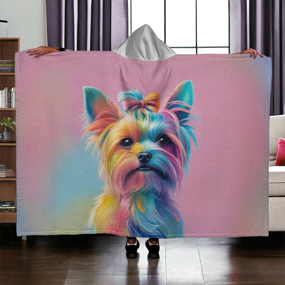 Hooded Sherpa Fleece Blanket-[Heartfelt Family Gift]
