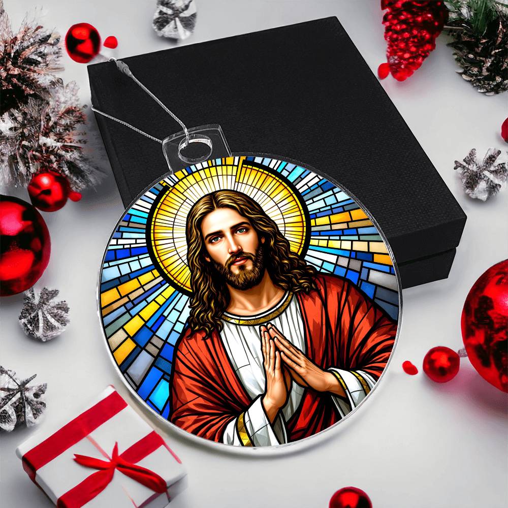 Jesus Acrylic Ornament Plaque
