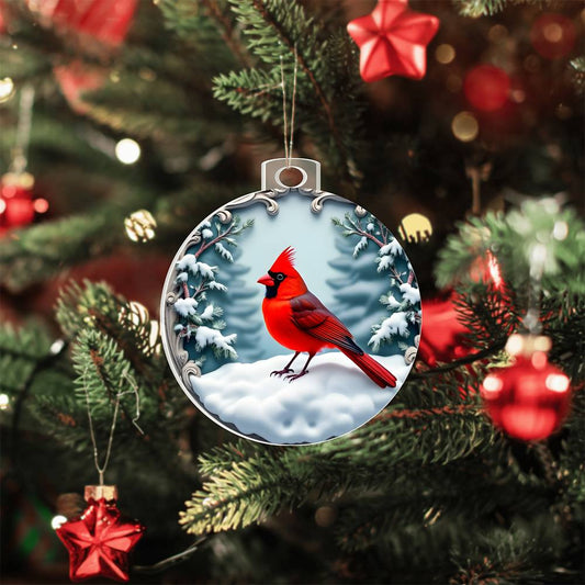 Cardinal Christmas Ornament