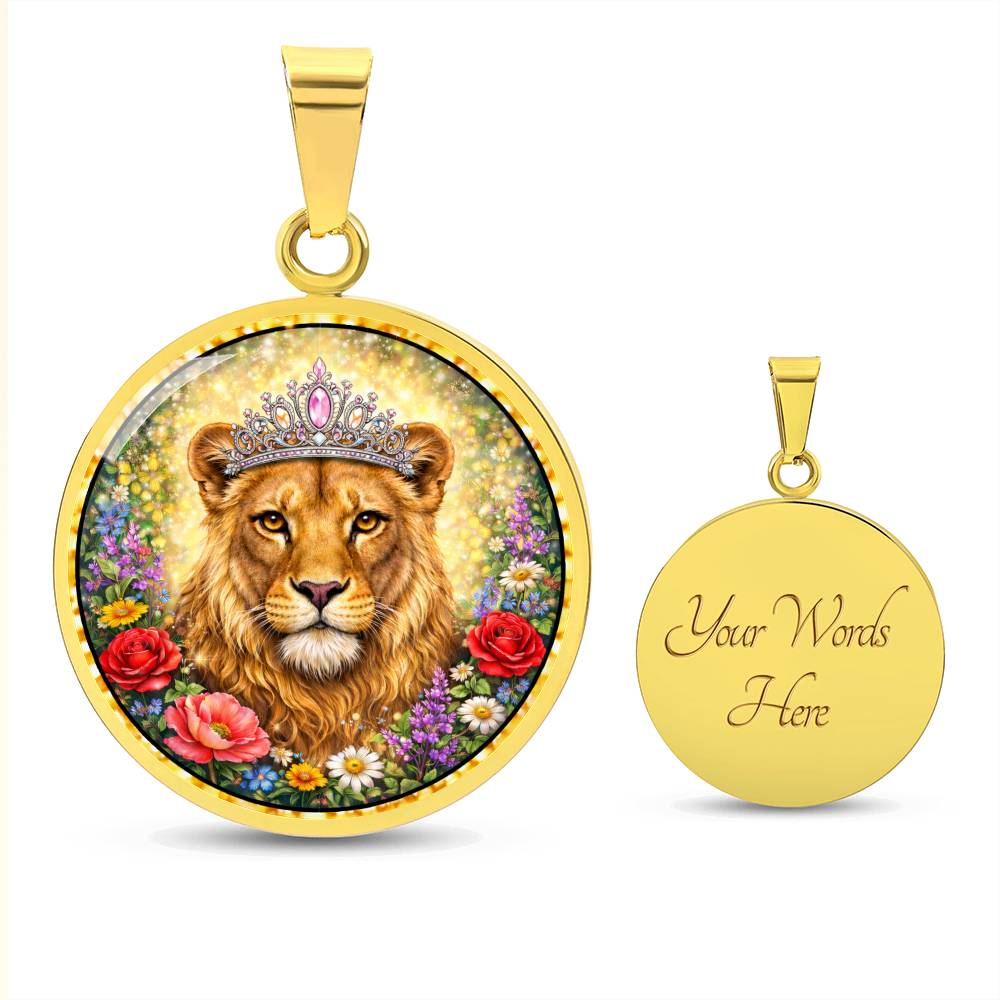 Lioness Personalized Engraved Necklace Bracelet or Keychain