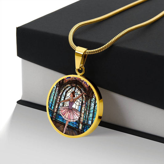 Ballerina Necklace Gift-[Heartfelt Family Gift]