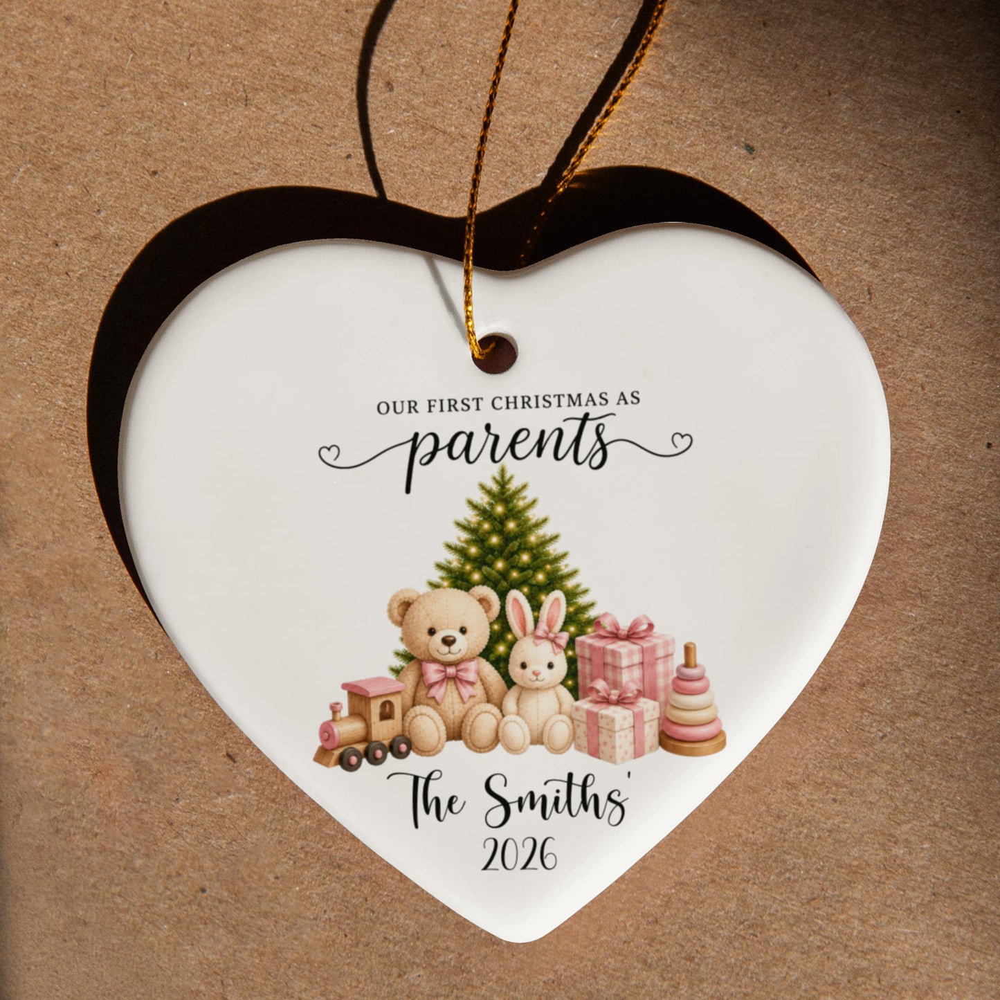 1st Christmas As Parents Ornament