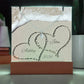 Names In The Sand Petite Ribbons Plaque & Necklace Gift Set-[Heartfelt Family Gift]