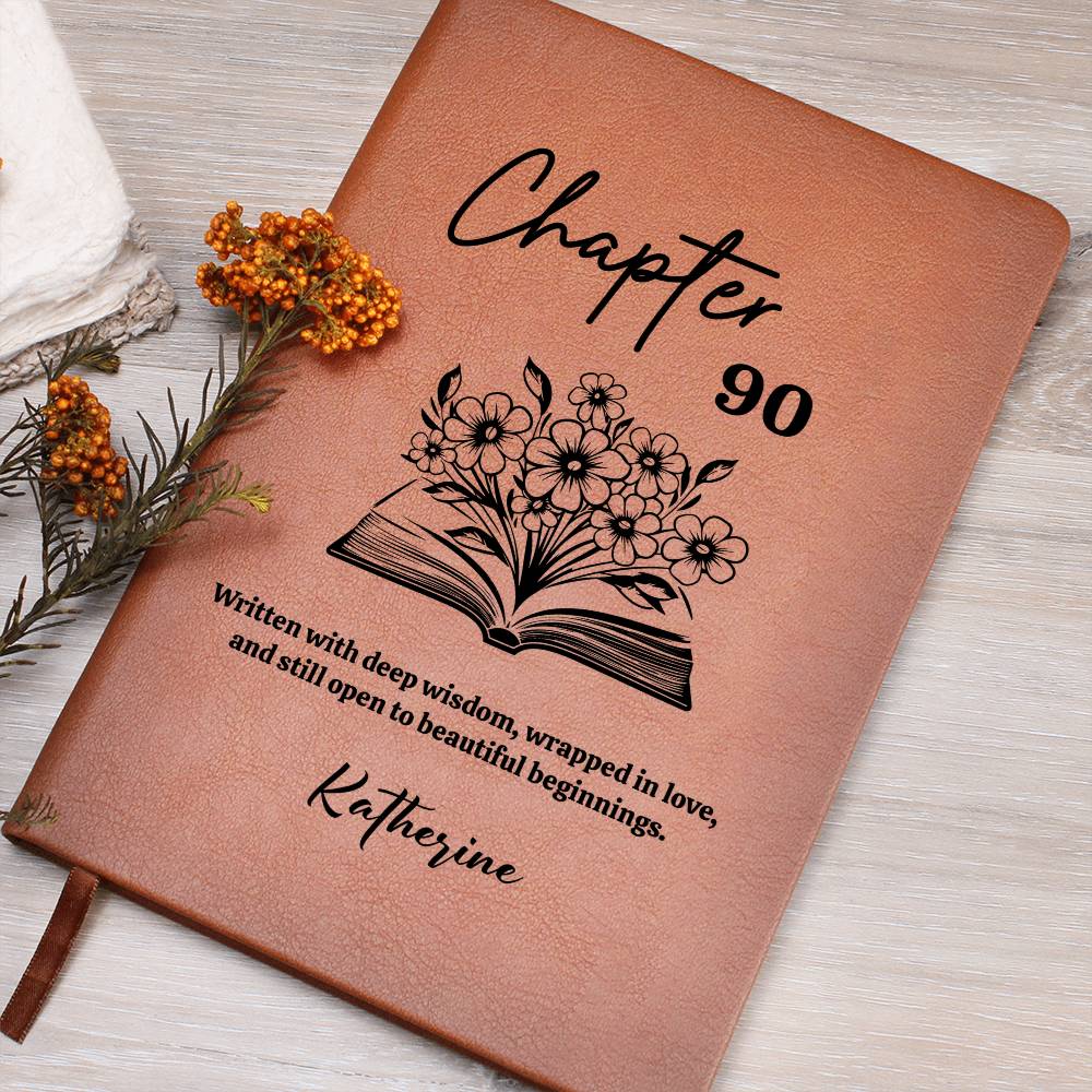 Personalized Chapter 90 Birthday Gift Journal