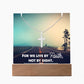 For We Live by Faith Religious Plaque & Cross Gift Set-[Heartfelt Family Gift]