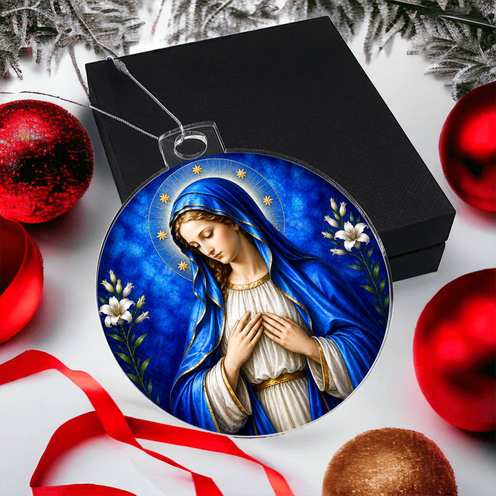 Mother Virgin Mary Ornament
