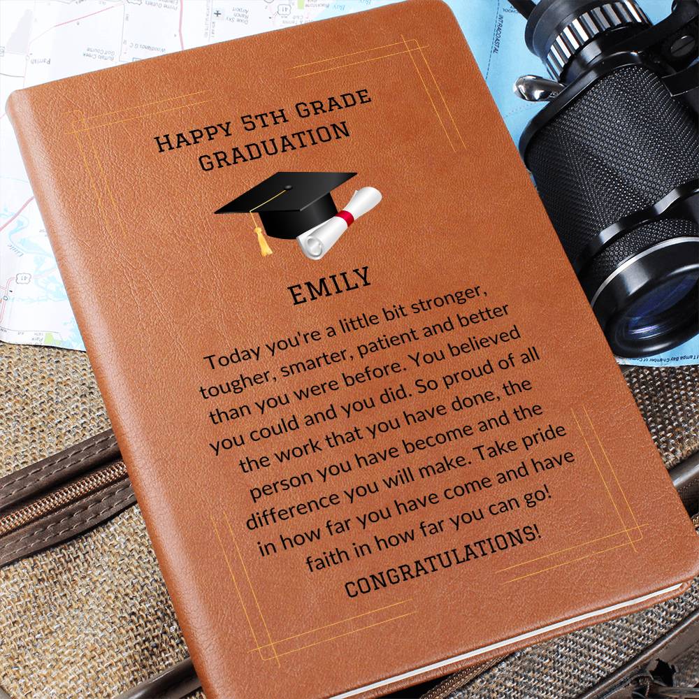 5th Grade Graduation Keepsake Journal
