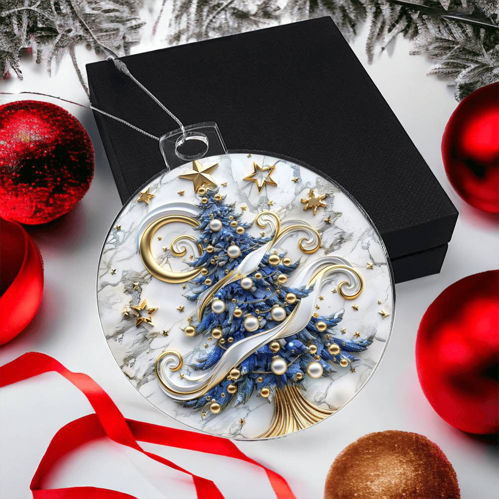 Tree Christmas Ornament-[Heartfelt Family Gift]