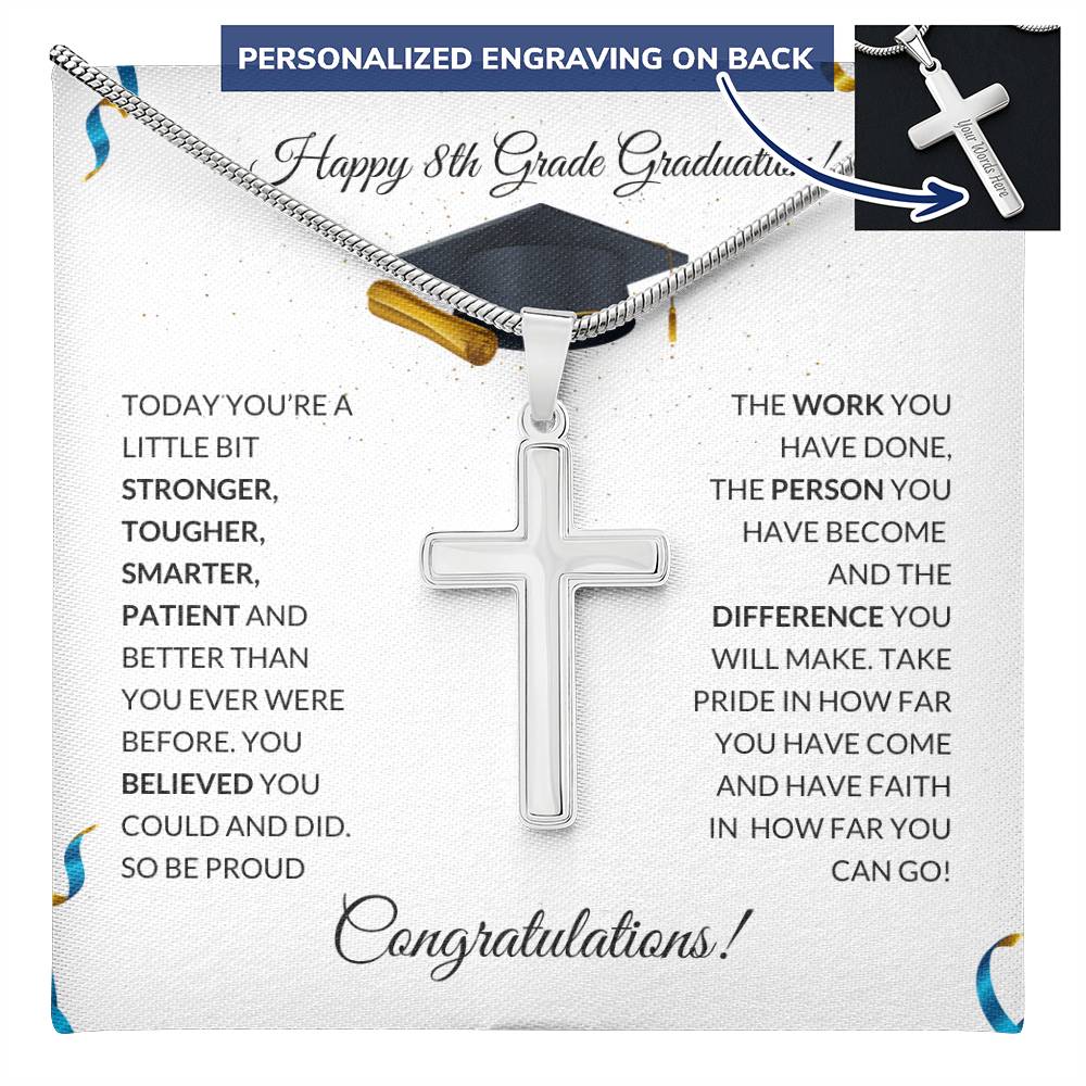 Personalized Cross Necklace