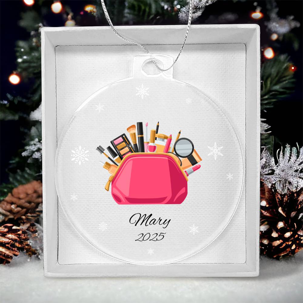 Makeup Christmas Tree Ornament