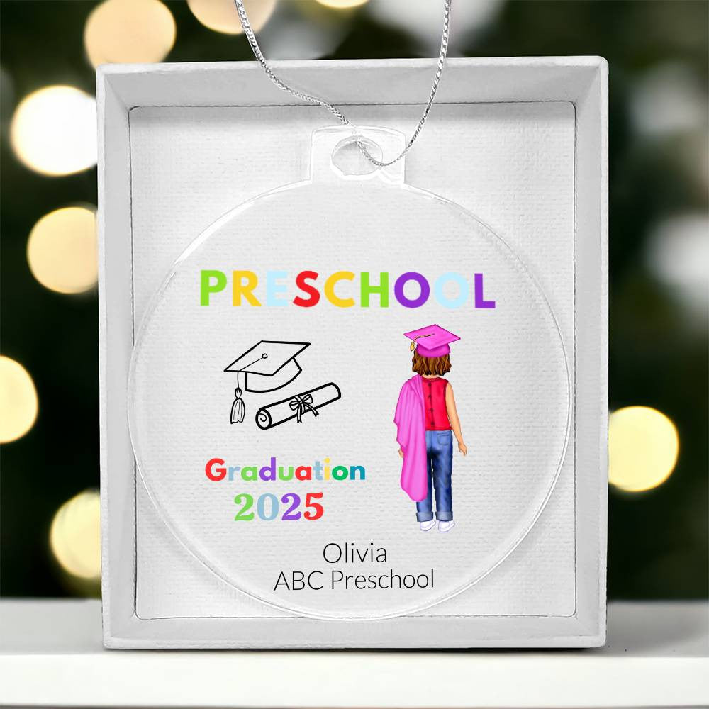 Preschool Graduation 2025 Ornament-[Heartfelt Family Gift]