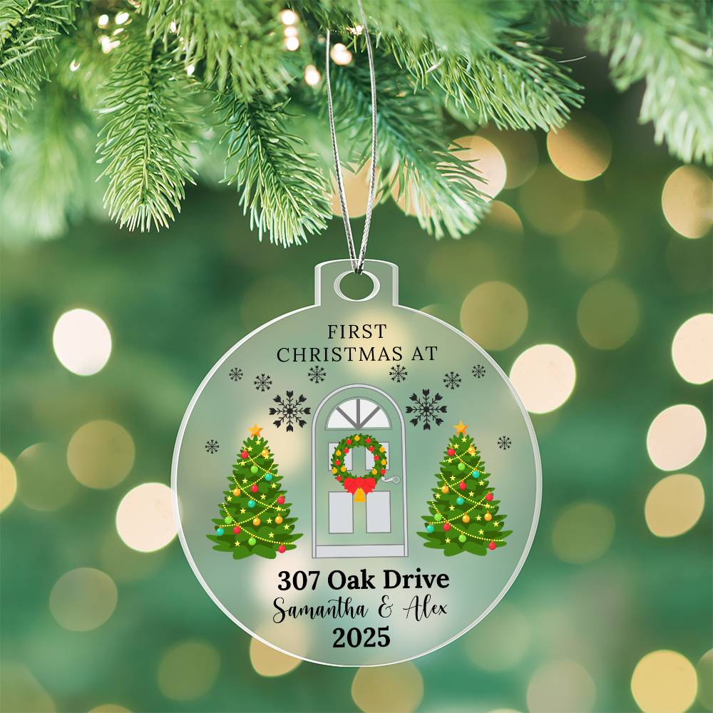 New Home Christmas Ornament