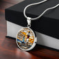 Lighthouse Engraved Necklace in Gold or Silver-[Heartfelt Family Gift]