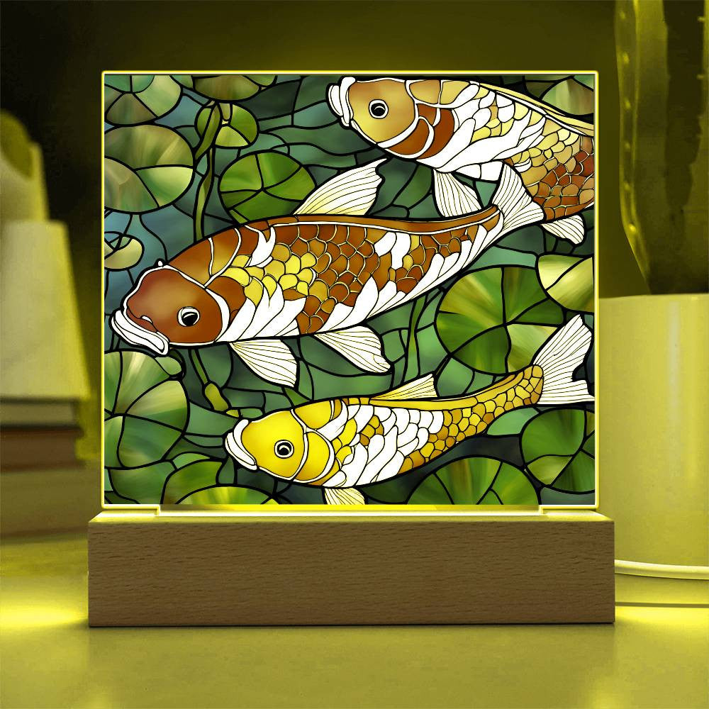 Acrylic Square Plaque-[Heartfelt Family Gift]