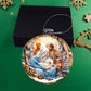 Baby Jesus in Manger Acrylic Christmas Ornament-[Heartfelt Family Gift]