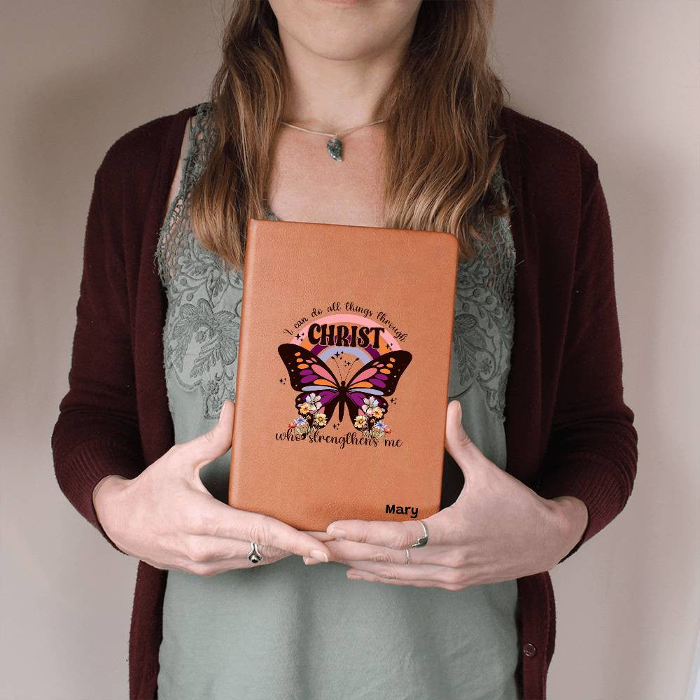 I can do all things through Christ who strengthens Me Journal-[Heartfelt Family Gift]