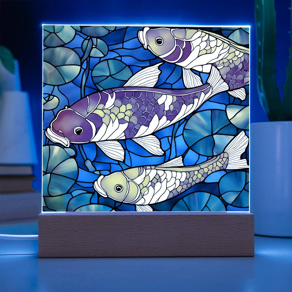 Acrylic Square Plaque-[Heartfelt Family Gift]