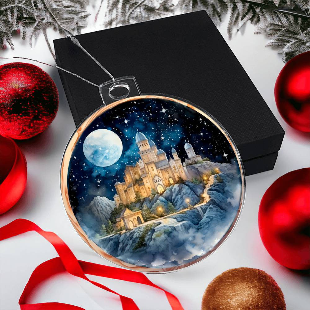 Acrylic Christmas Ornament-[Heartfelt Family Gift]