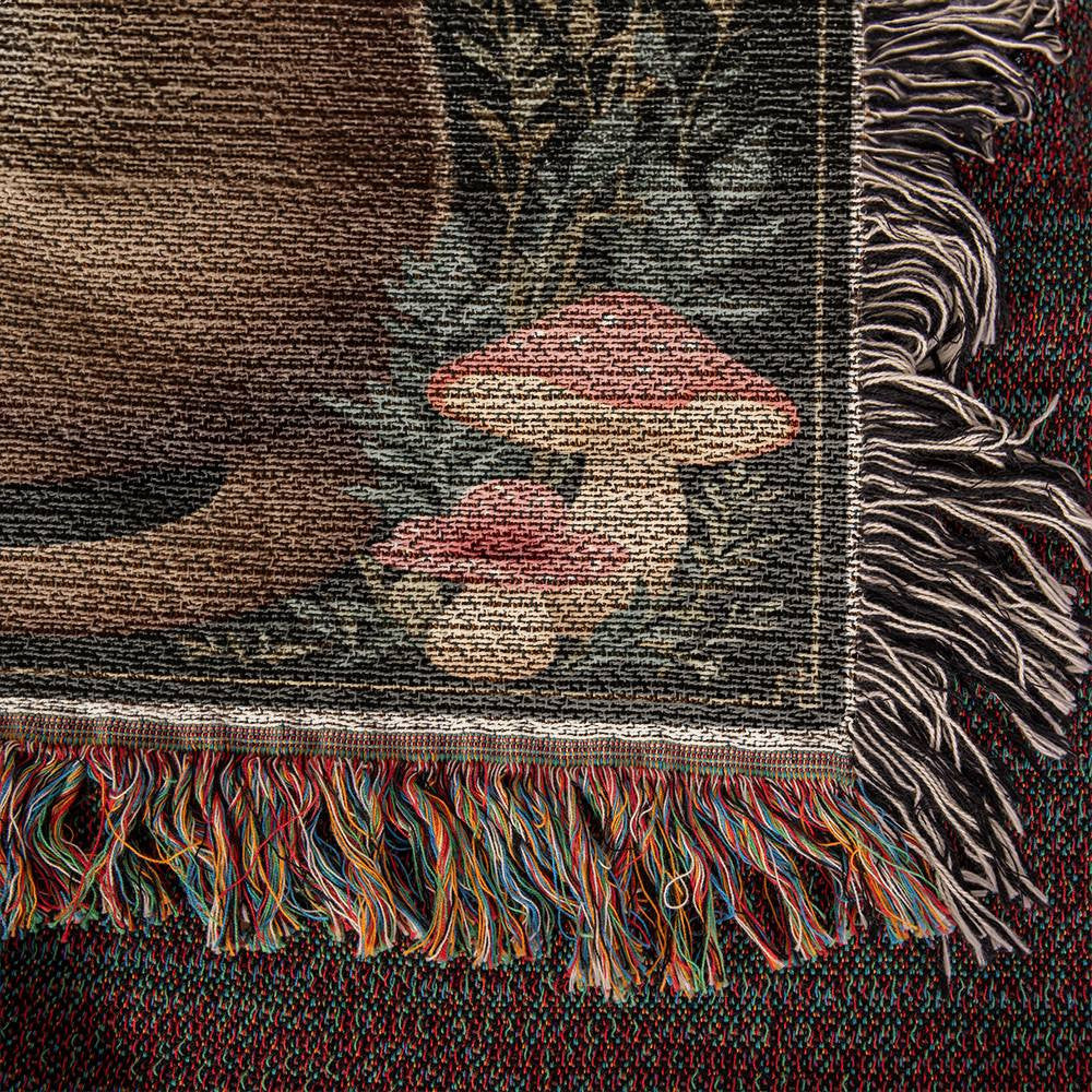 Otterly In Love Couple Otter Woven Blanket-[Heartfelt Family Gift]
