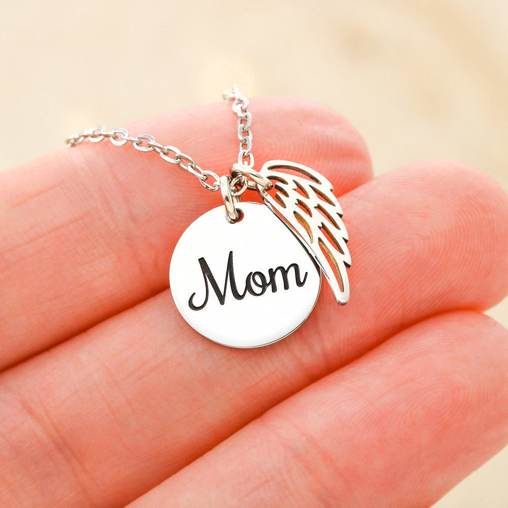 Mom Memorial Necklace-[Heartfelt Family Gift]