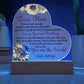 Mom Sunflower Acrylic Plaque Gift-[Heartfelt Family Gift]