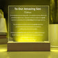 Son Plaque Gift from Mom and Dad-[Heartfelt Family Gift]