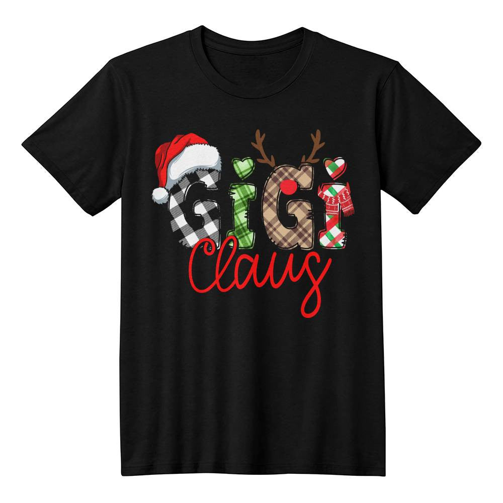 Gigi Claus Tshirt-[Heartfelt Family Gift]