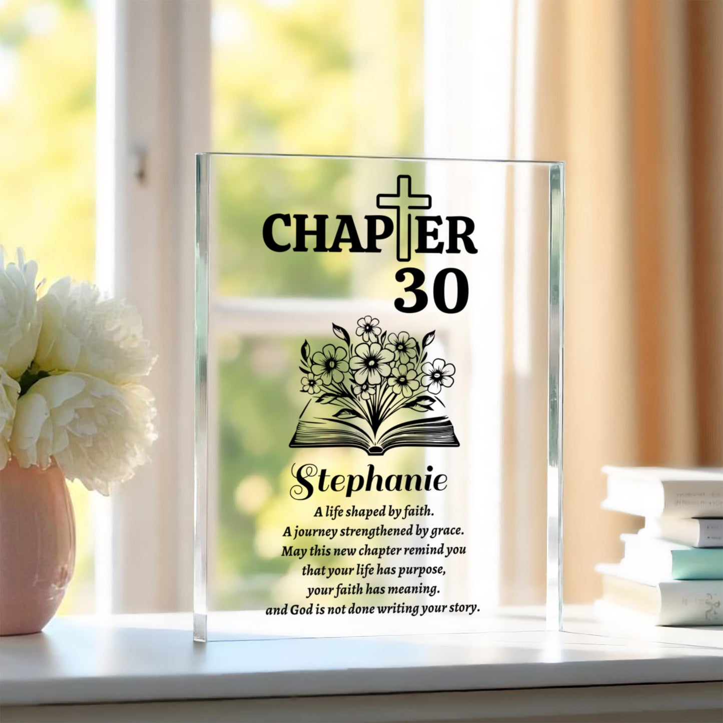 Chapter 30 Birthday Plaque Gift