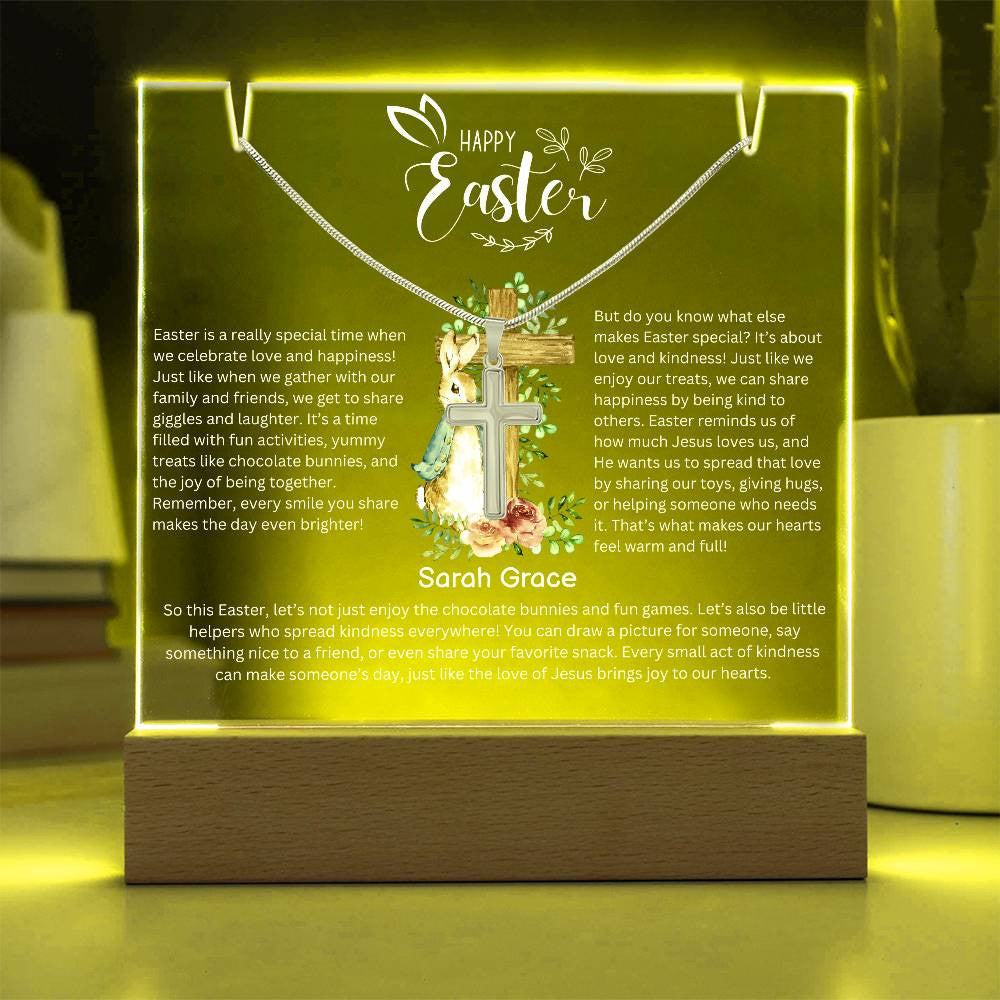 Personalized Easter Meaning Sign for Child