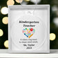Kindergarten Teacher Ornament-[Heartfelt Family Gift]