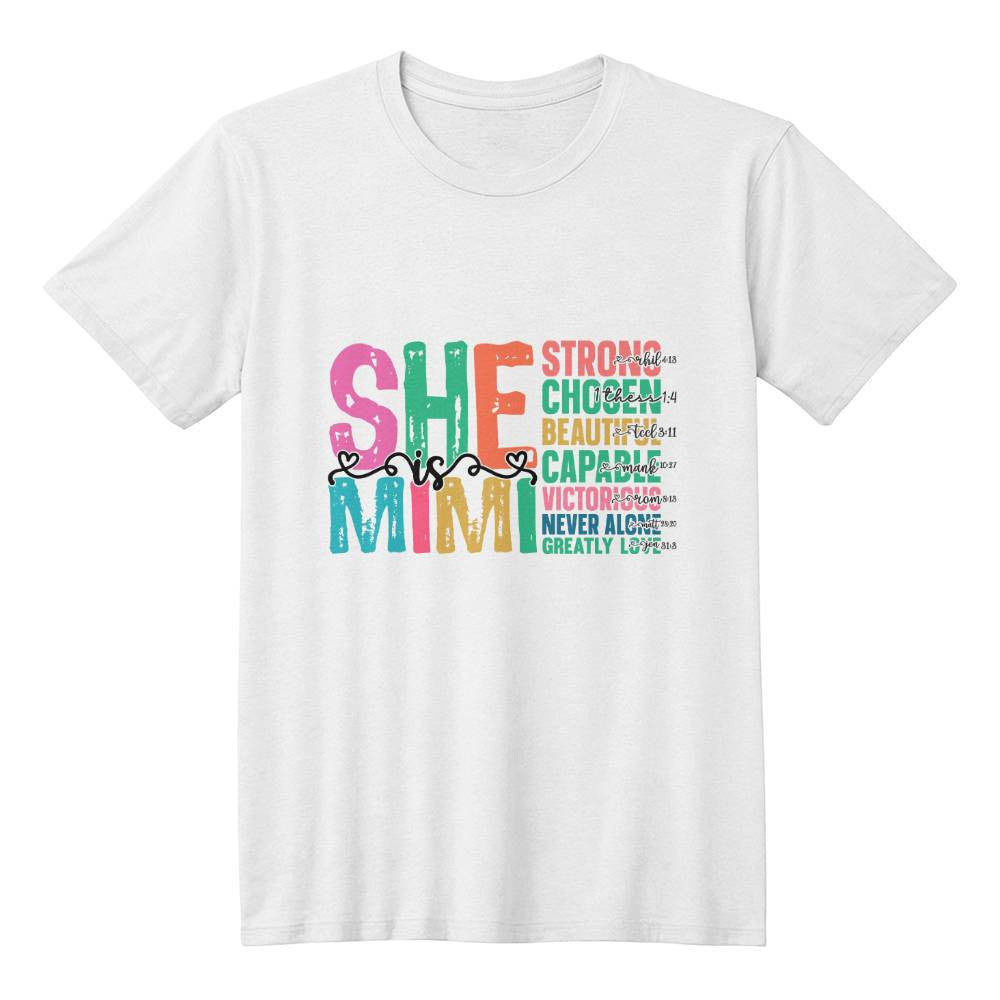 She Is Mimi T-Shirt-[Heartfelt Family Gift]
