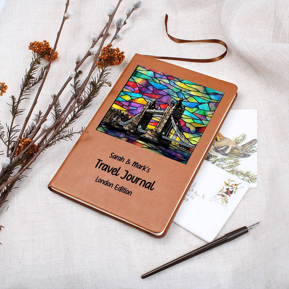 London Travel Journal Personalized-[Heartfelt Family Gift]