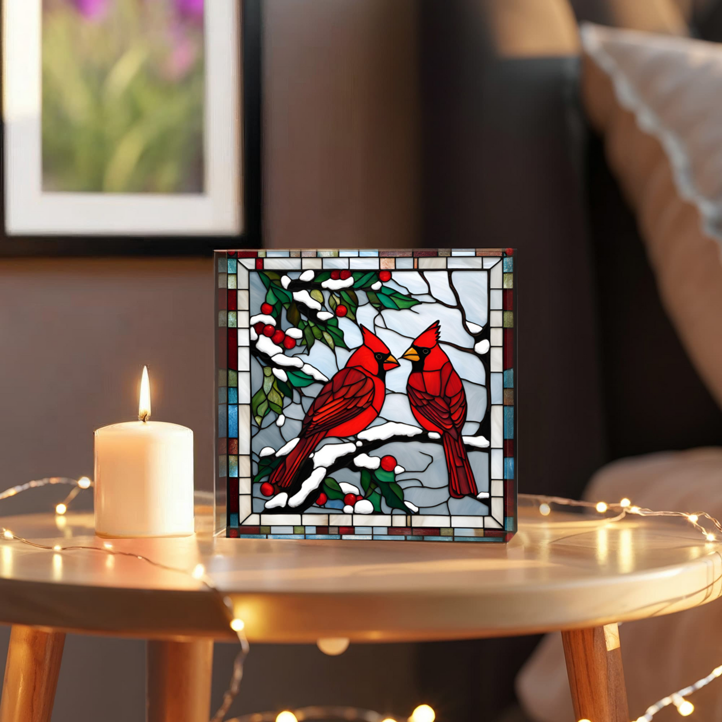 Cardinal Decorative Plaque