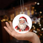 Santa Acrylic Christmas Ornament-[Heartfelt Family Gift]