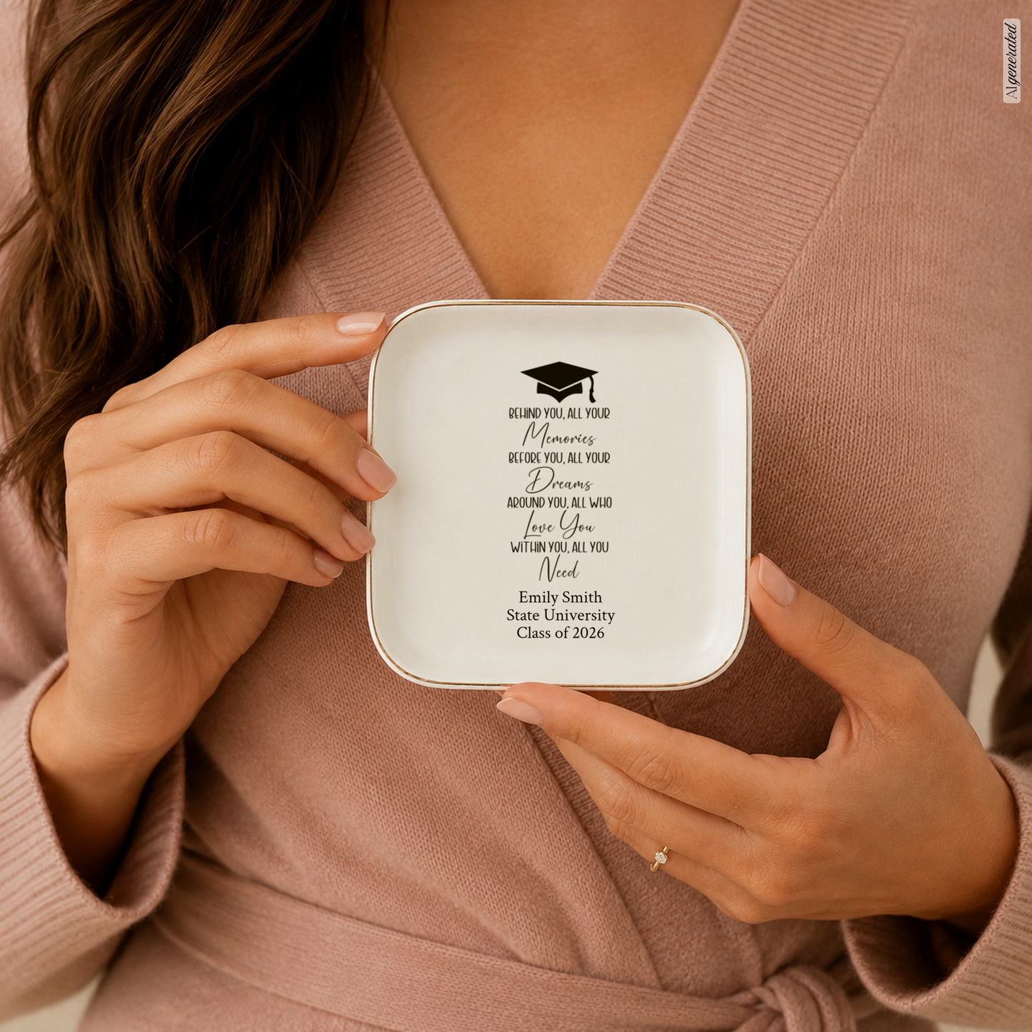 Graduation Jewelry or Trinket Dish