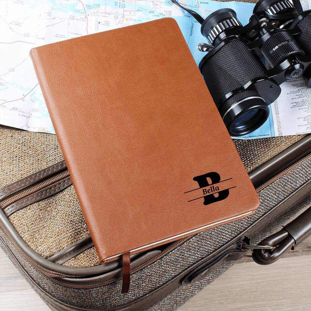 Monogram Name and Initial Journal-[Heartfelt Family Gift]