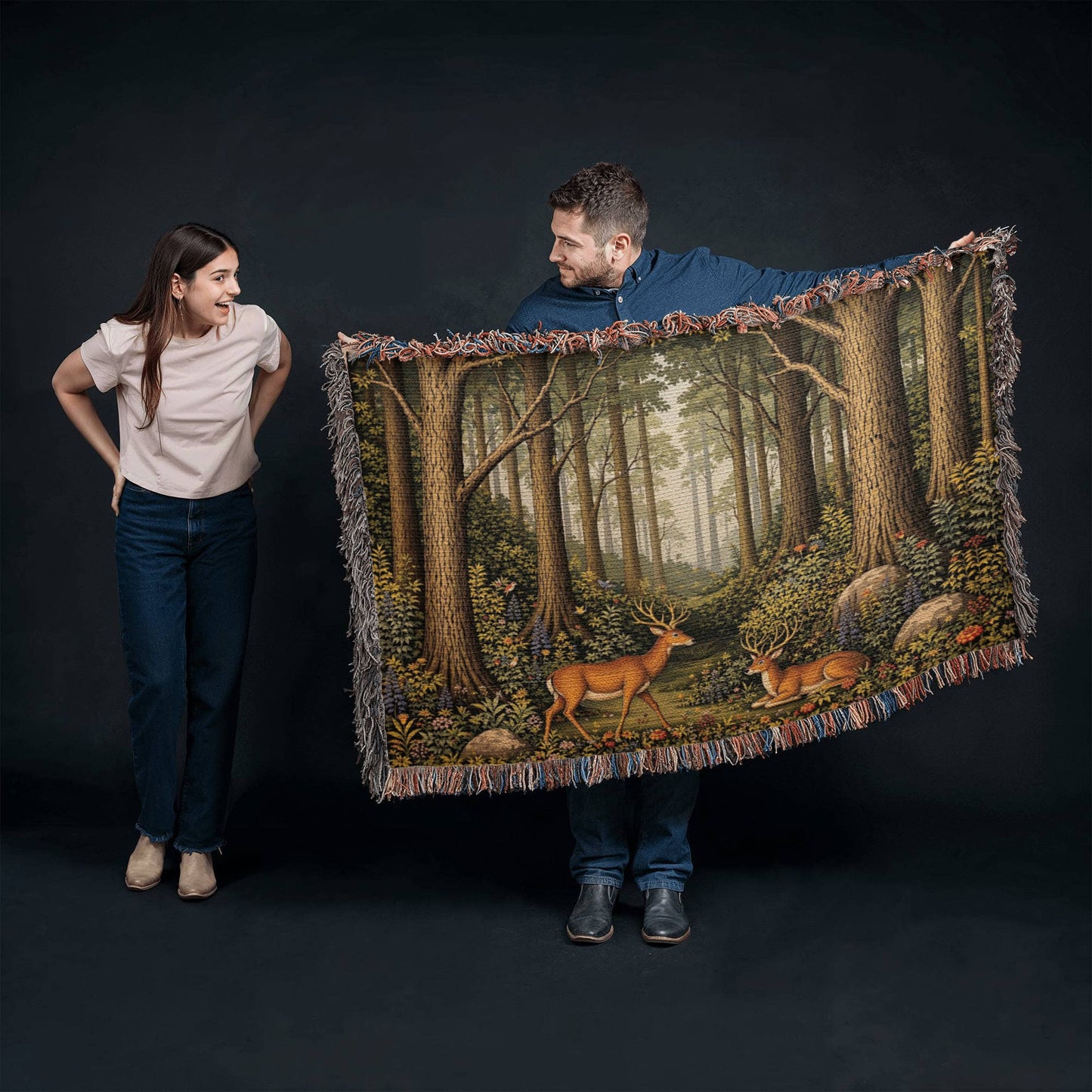 Artwork Heirloom Woven Blanket (Landscape)