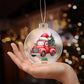 Kids Custom Name Red Truck Ornament-[Heartfelt Family Gift]