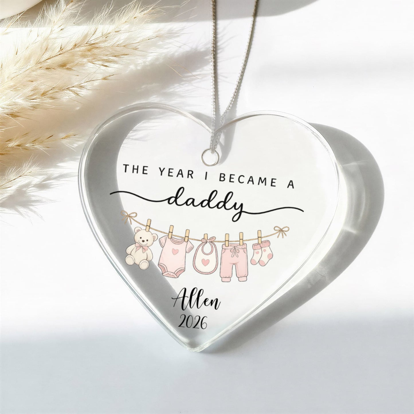 1st Christmas As Dad Ornament