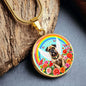 Pug Dog Engraved Memorial Rainbow Bridge Necklace-[Heartfelt Family Gift]