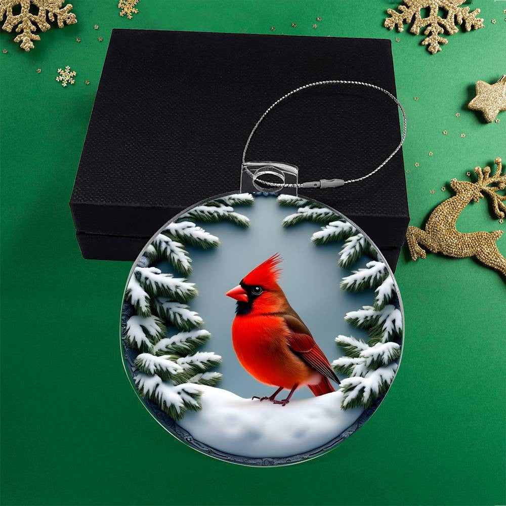Cardinal Christmas Ornament