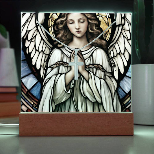 Keepsake Acrylic Bundle (Cross)-[Heartfelt Family Gift]