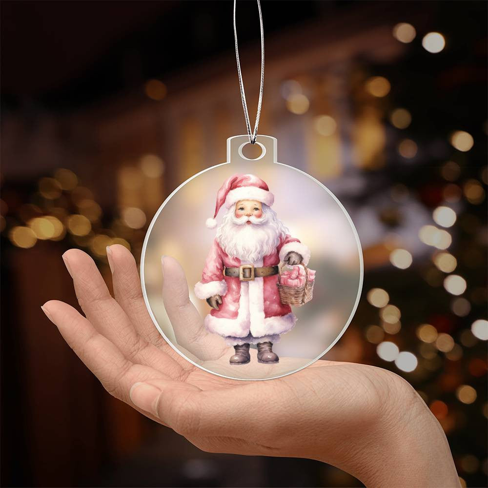 Acrylic Christmas Ornament-[Heartfelt Family Gift]