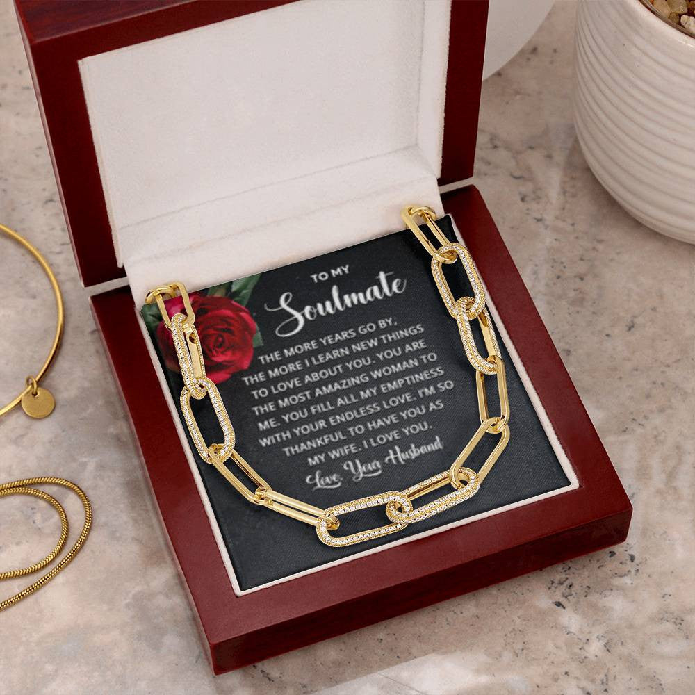 Soulmate Forever Linked Necklace-[Heartfelt Family Gift]